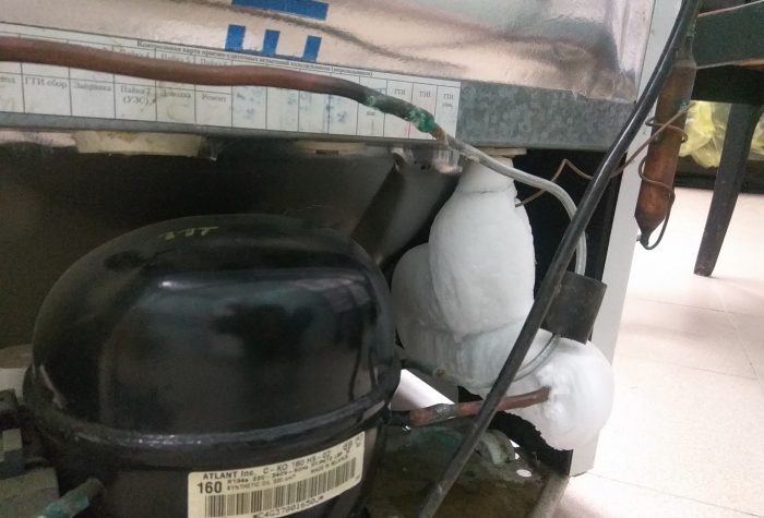 Передозировка хладагента. Атлант