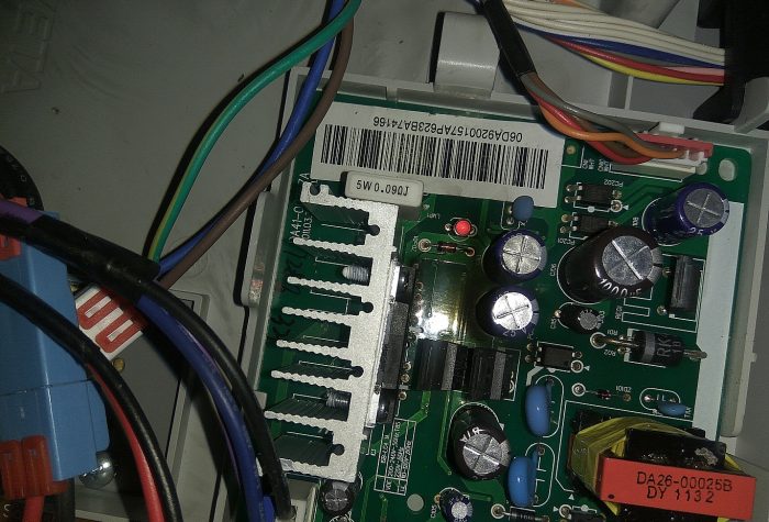 ремонт платы холодильника самсунг